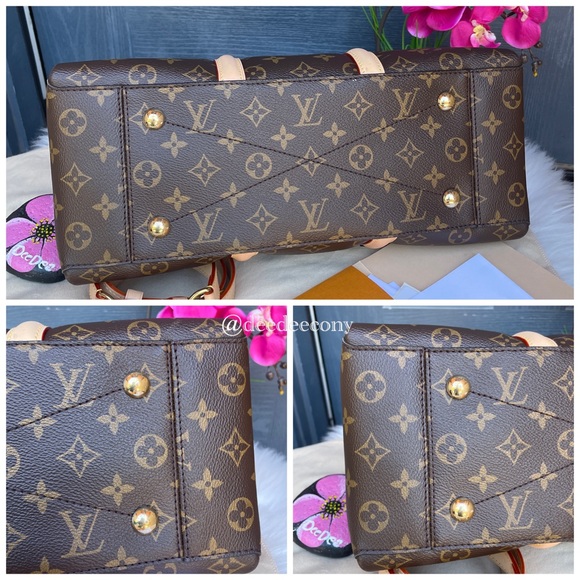 🤩LIKE NEW 🤩LOUIS VUITTON  TOTE / W Strap size MM - Picture 7 of 17
